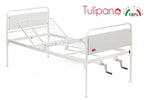 Letto Da Degenza A Tre Snodi In Acciaio - 2 Manovelle - Tulipano