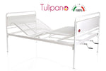 Letto Degenza A 2 Monovelle E 3 Snodi - 1 Piazza E Mezza - Larghezza 120 Cm - Serie Tulipano