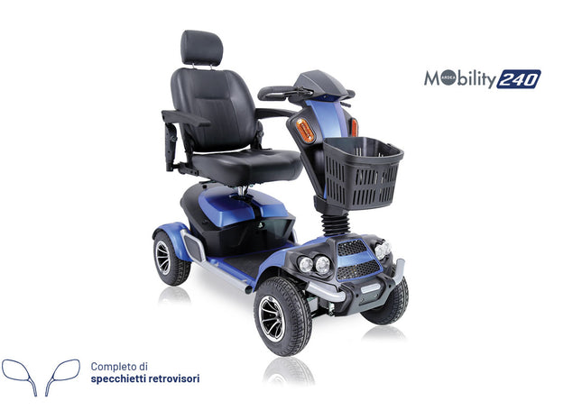 Scooter elettrico per disabili MOBILITY240 – Ardea Mobility by Moretti