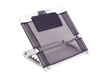 Reggicuscino rivestimento in Nylon con poggiatesta imbottito – In tubi di acciaio verniciato Bianco - AFT Medical